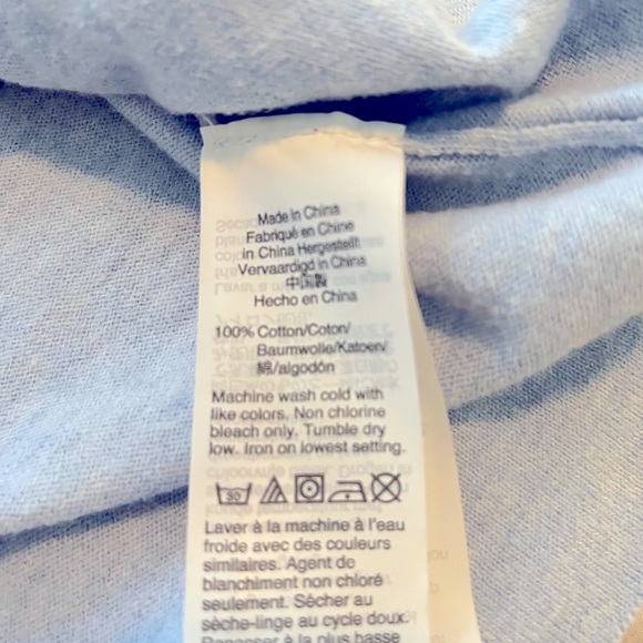 J Crew Factory Light Blue Teddie sweater - Picture 4 of 6